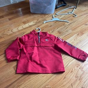 Boys Red pullover Tommy Hilfiger light jacket